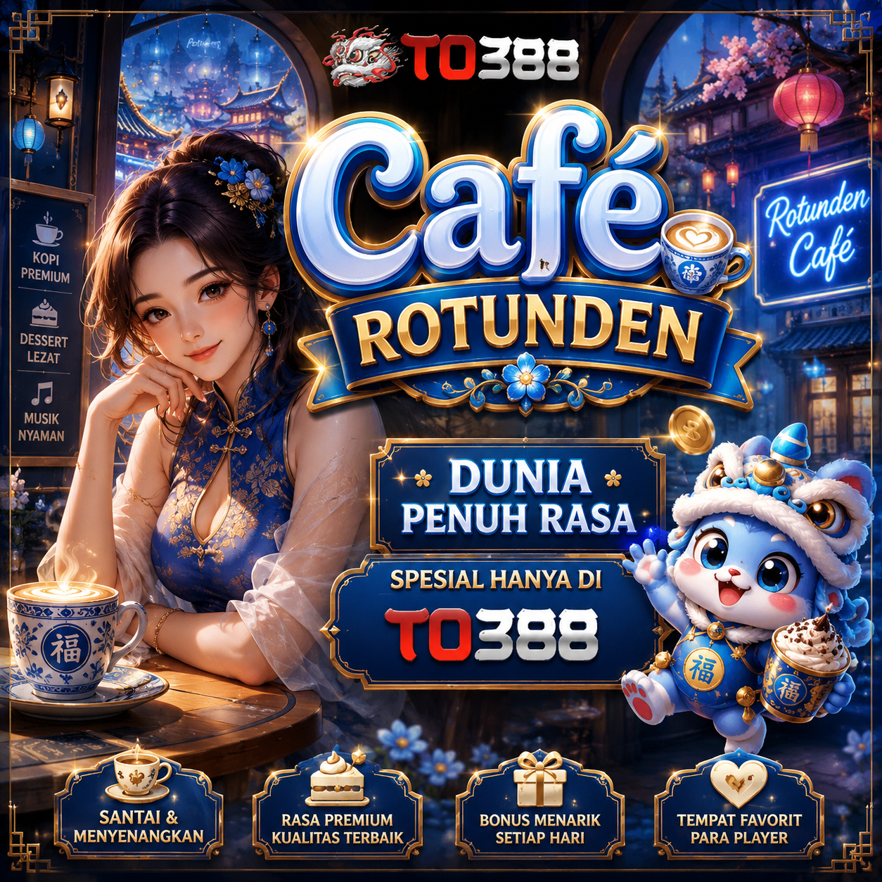 Café Rotunden - Dunia Penuh Rasa dan Acara Spesial Hanya di TO388